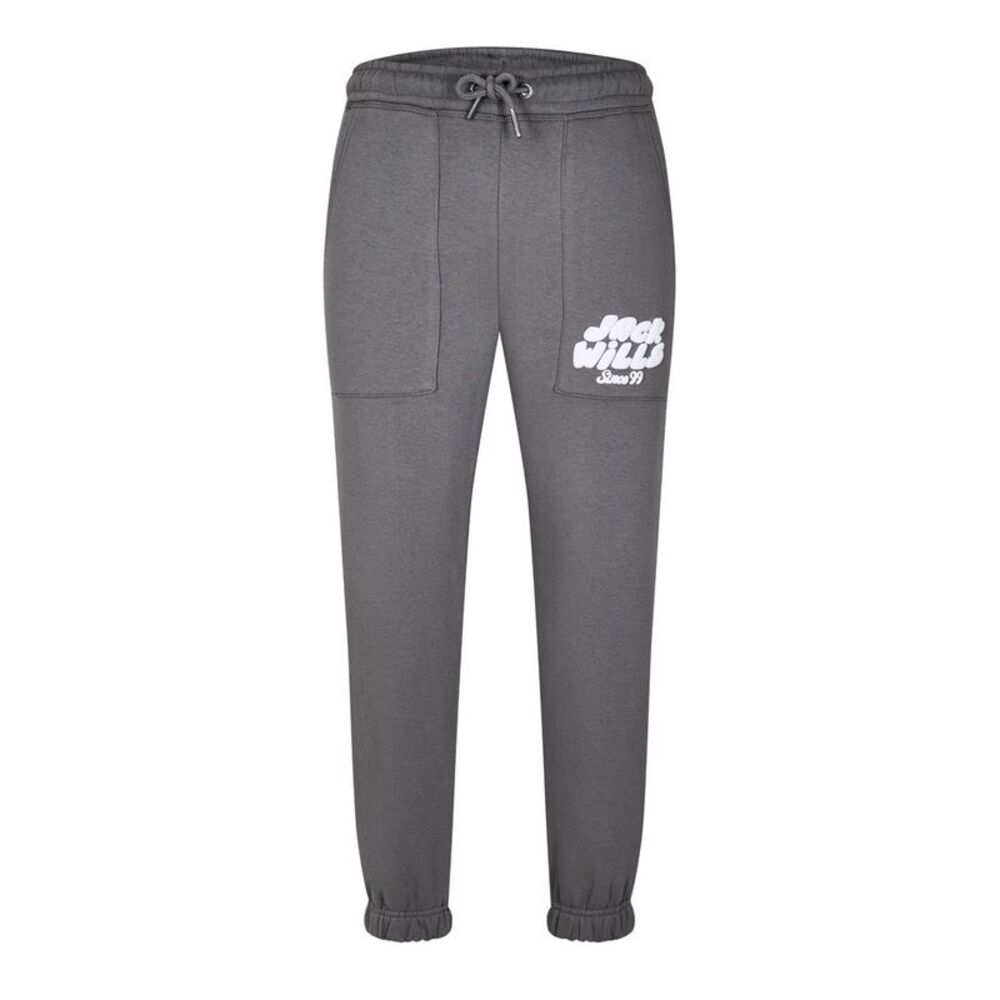 Jack Wills Girls Logo Regular Joggers / Dark Slate